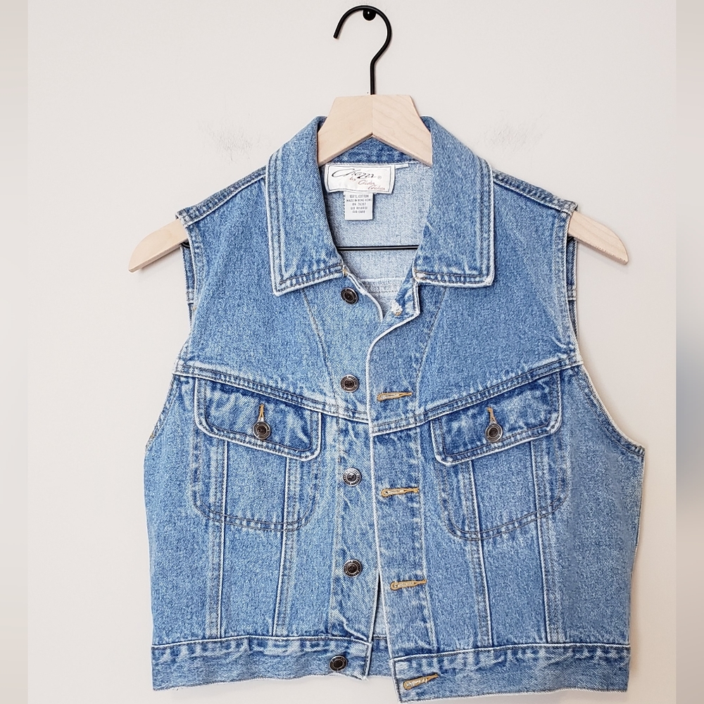 Vintage Jean Vest